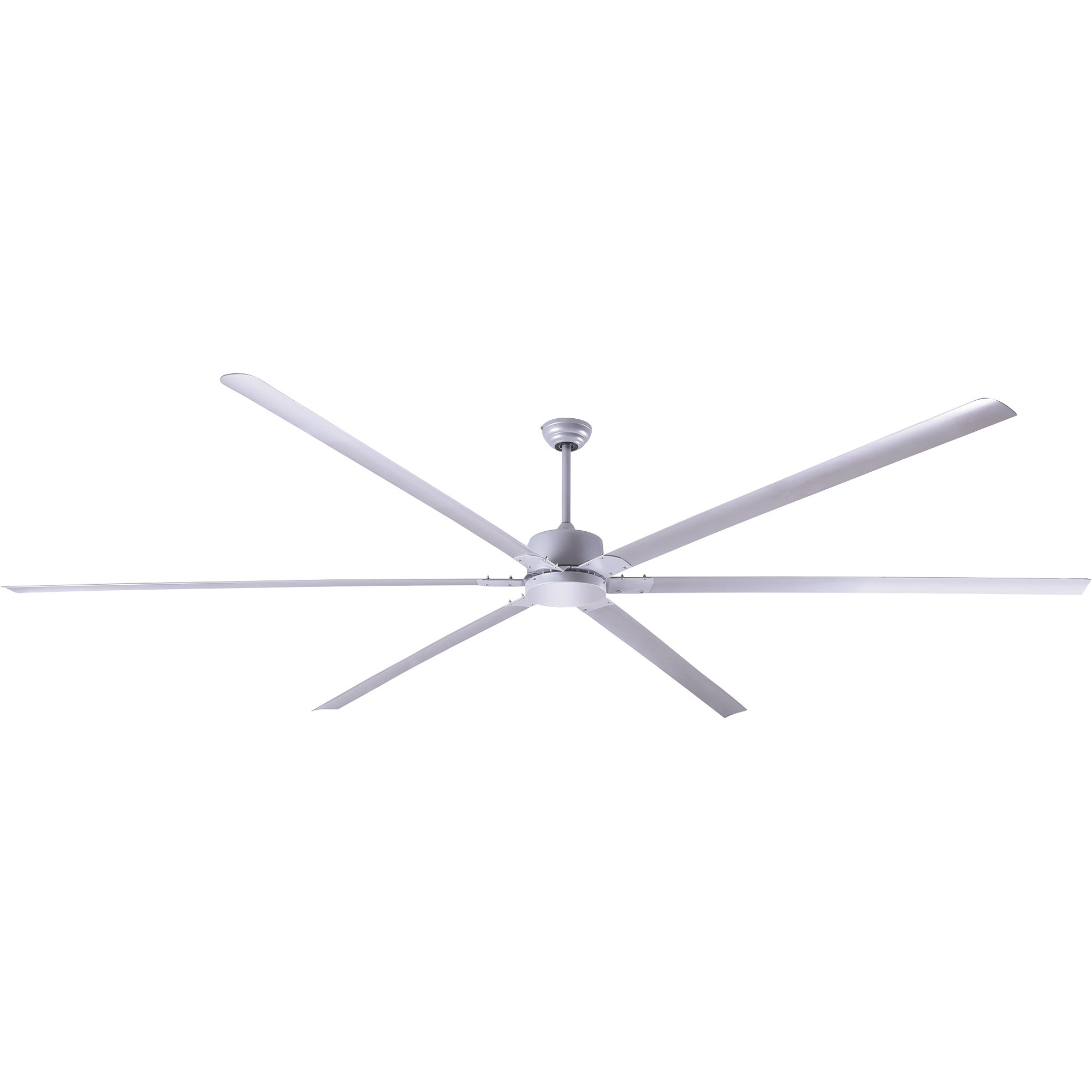 Canarm FANBOS Industrial Residential/Commercial Ceiling Fan, Gray, 96in., 120 Volt, Model# CP96PG
